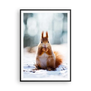 Plagát v čiernom ráme - Čo sa tak pozeráš? - 70x100 cm