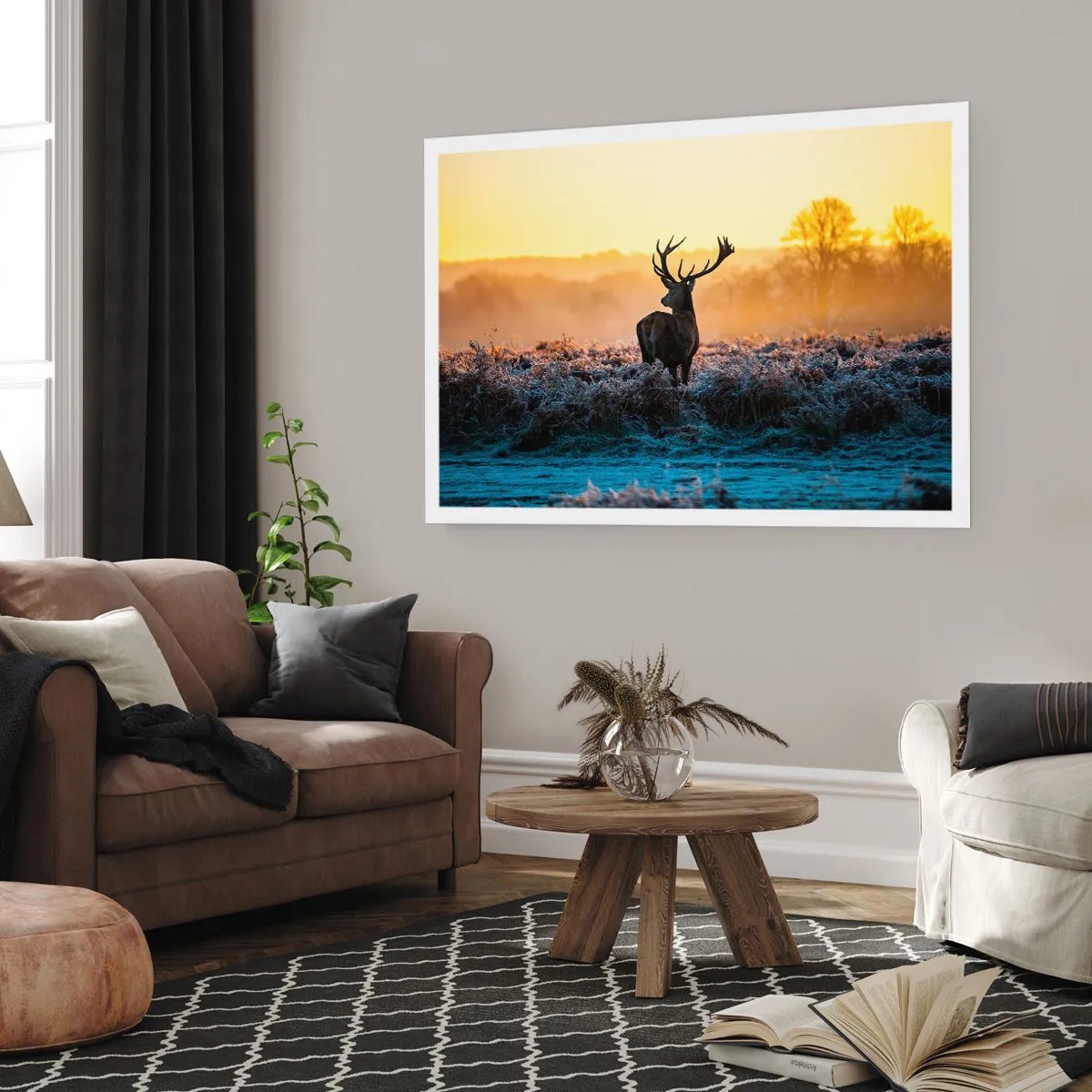 Plagát - Korunovaný na svojom panstve - 100x70 cm