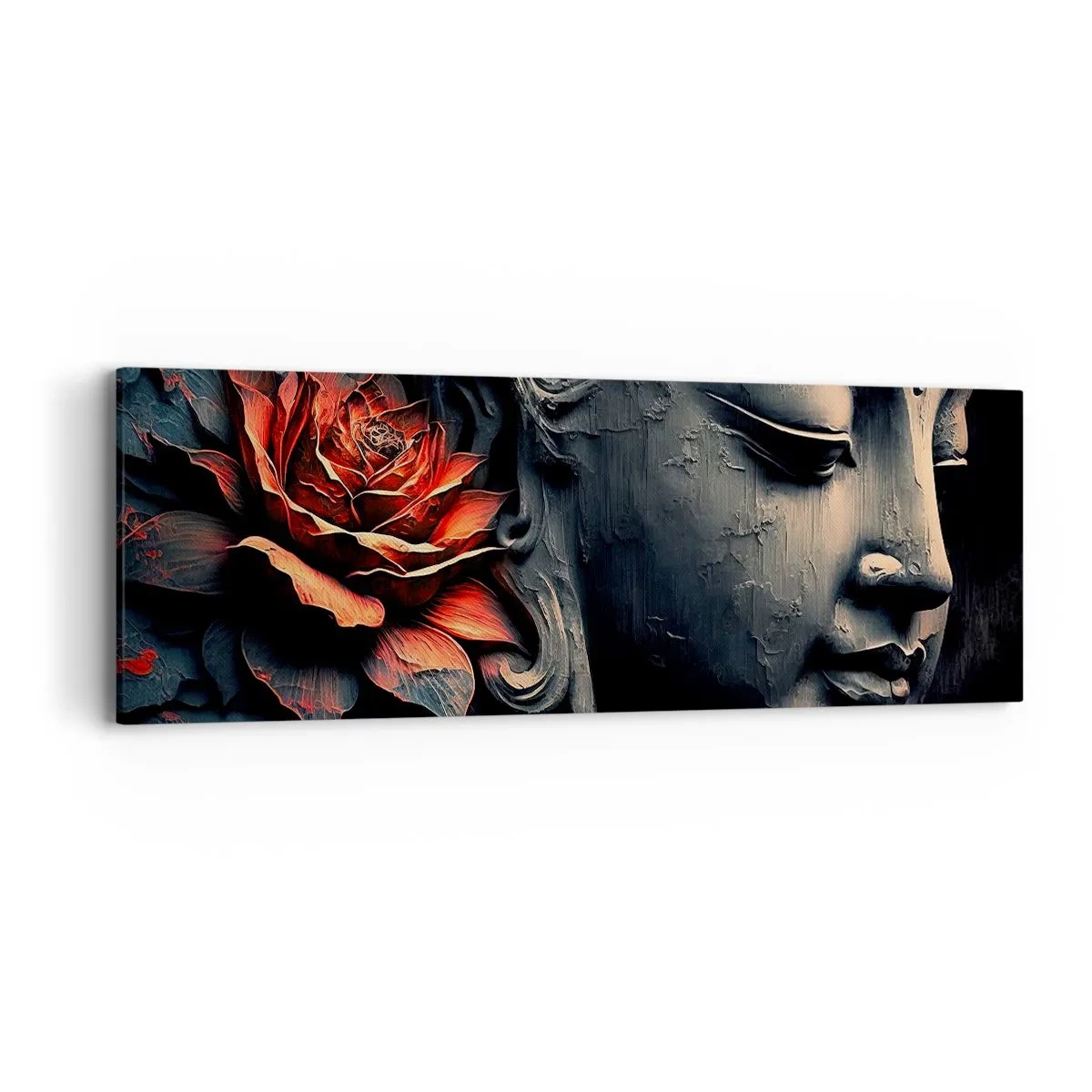 Obraz na plátne - V súlade so svetom - 90x30 cm