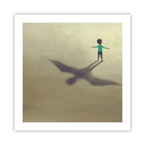 Plagát - Hrdina budúcnosti - 50x50 cm