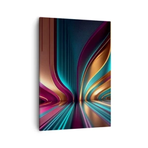 Obraz na plátne - Architektúra svetla - 50x70 cm