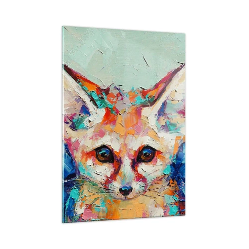 Obraz na skle - Ste na mňa pripravení? - 50x70 cm