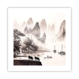 Plagát - Exotická všednosť Východu - 40x40 cm