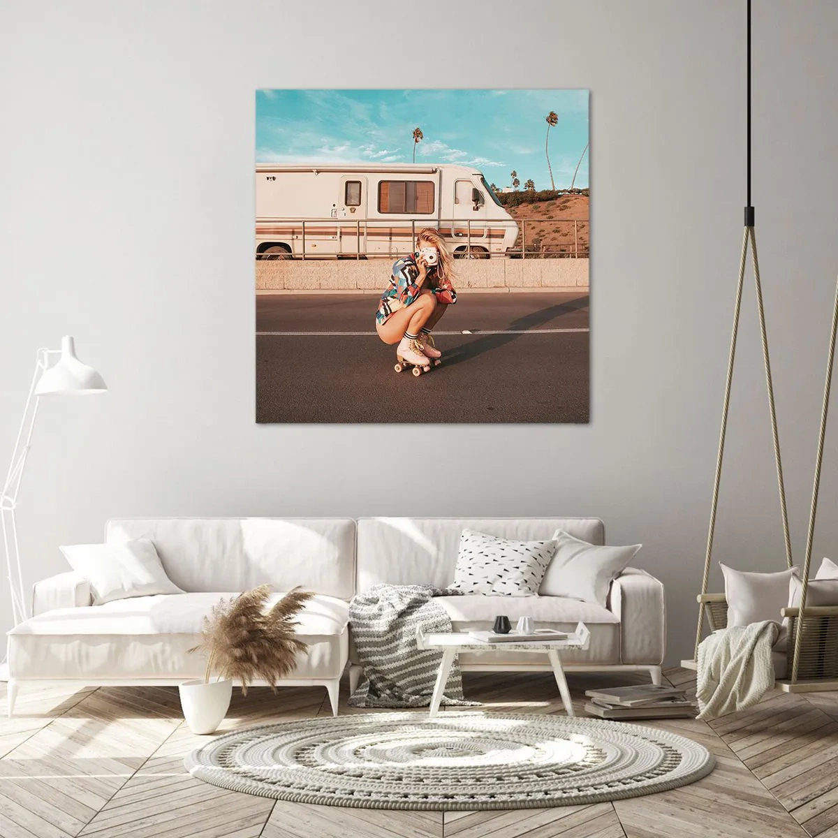 Obraz na plátne - Usmejte sa! - 40x40 cm