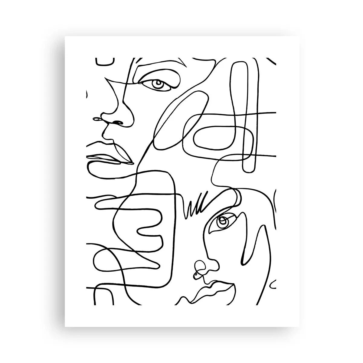 Plagát - V spletených emóciách - 40x50 cm
