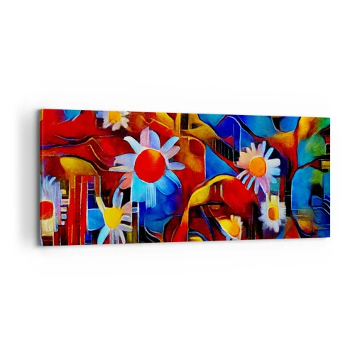 Obraz na plátne - Farby života - 100x40 cm