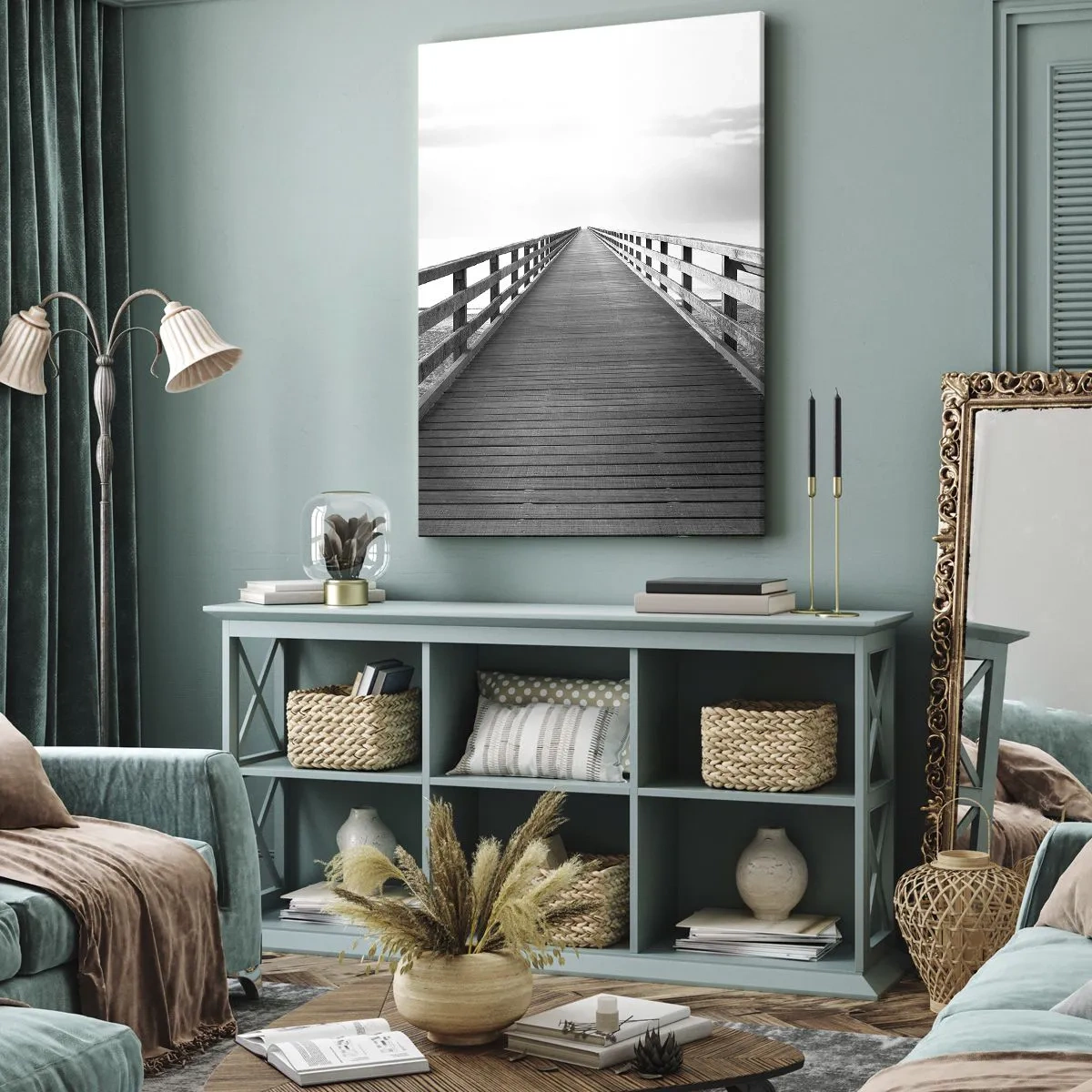 Obraz na plátne - Do diaľky… - 70x100 cm