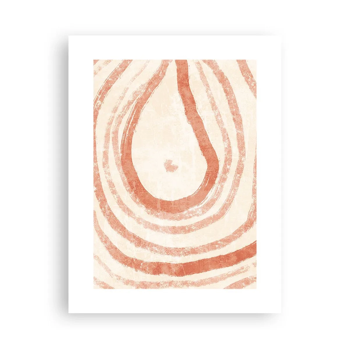 Plagát - Koralové kruhy – kompozícia - 30x40 cm