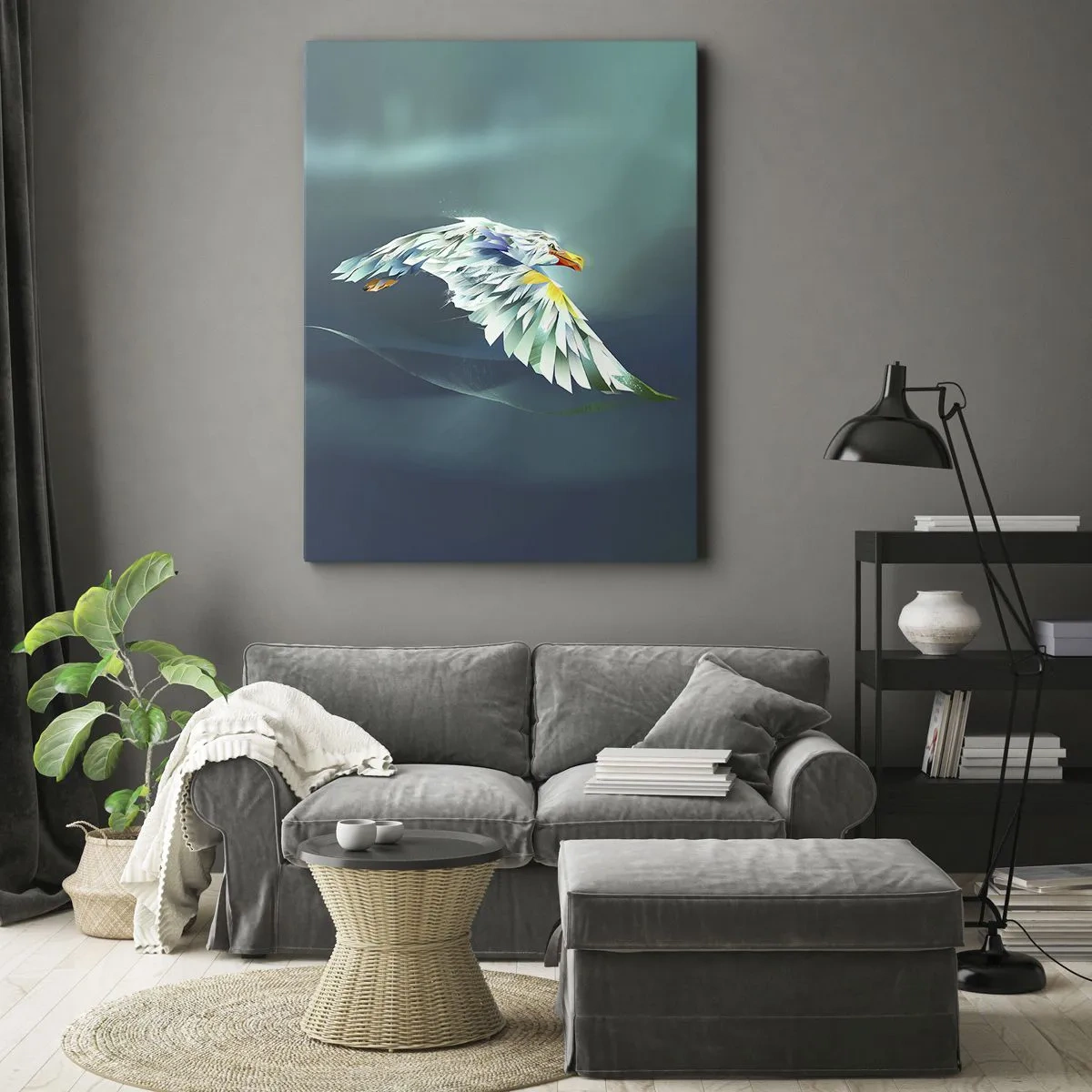Obraz na plátne - Orlia sila tvojich letov - 50x70 cm