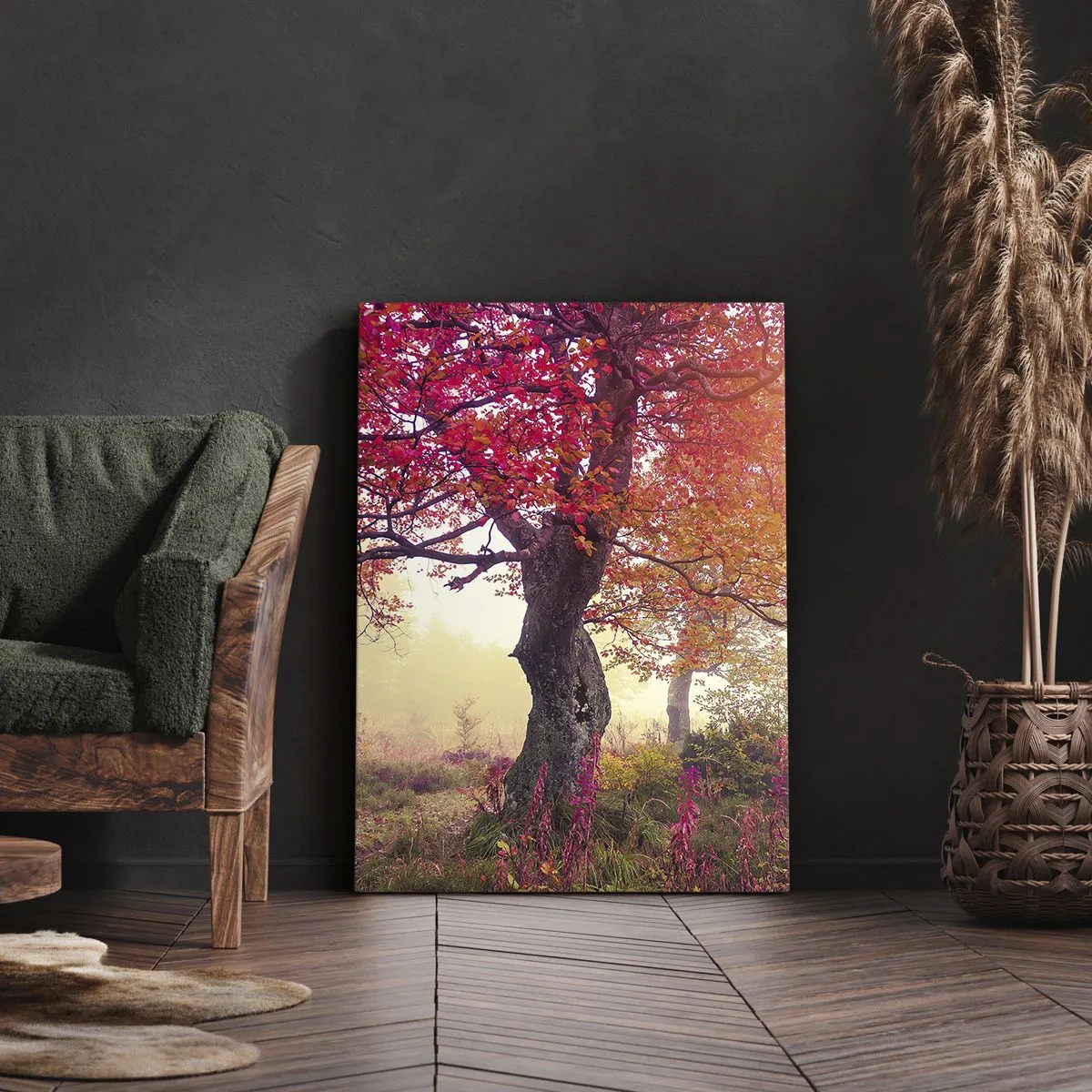 Obraz na plátne - Šialenstvo rozkvetu - 45x80 cm