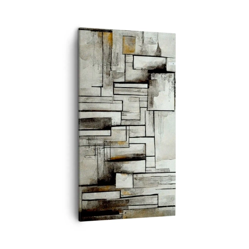 Obraz na plátne - Sila jednoduchosti - 45x80 cm