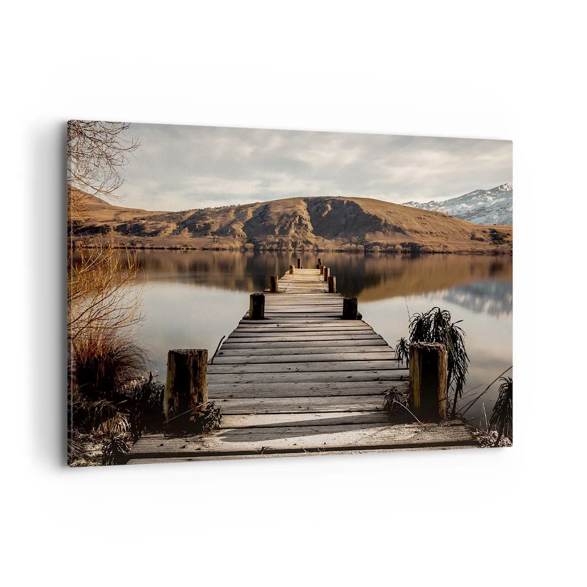 Obraz na plátne - Krajina v tichu - 100x70 cm