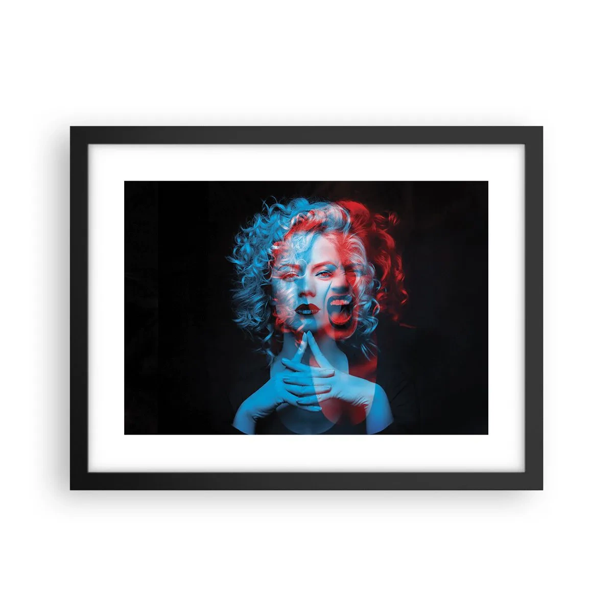 Plagát v čiernom ráme - Alter ego - 40x30 cm