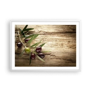 Plagát v bielom ráme - Priamo od prírody - 70x50 cm
