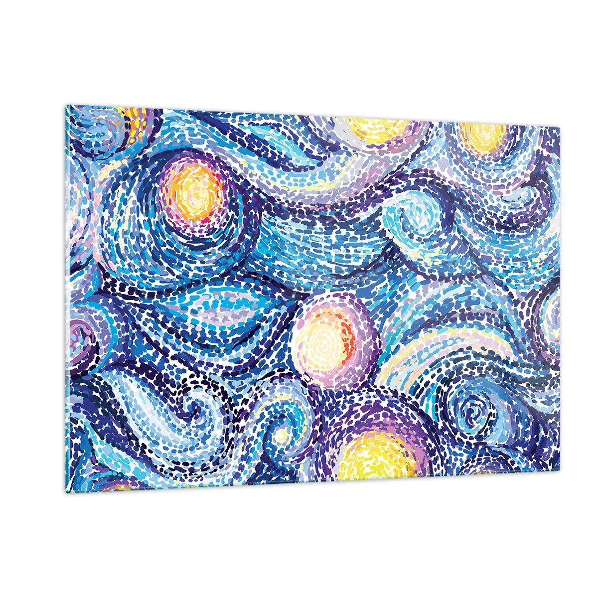 Obraz na skle - Z obrazu van Gogha - 120x80 cm