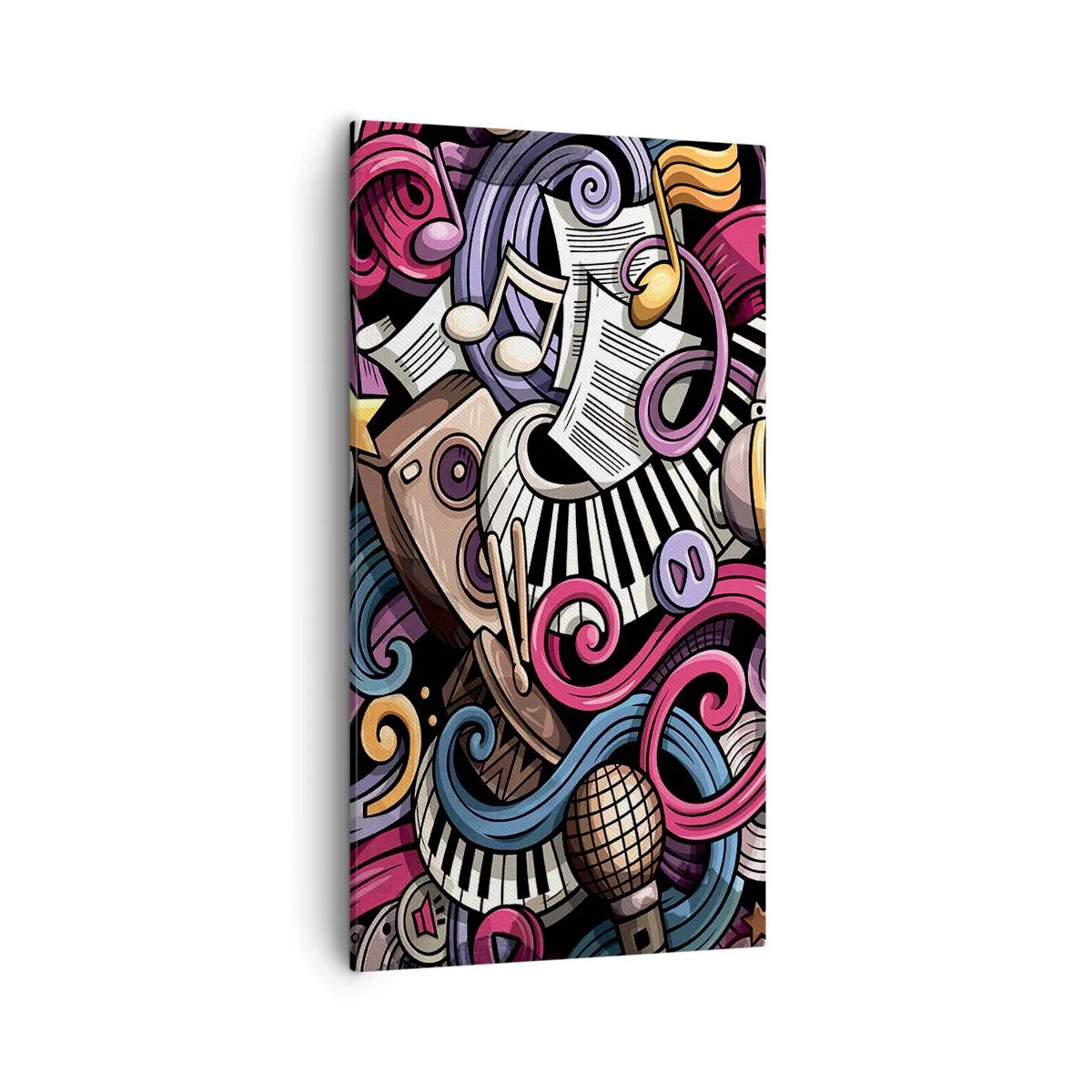 Obraz na plátne - Komplikovaná melódia - 55x100 cm