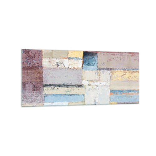 Obraz na skle - Kľud geometrie - 120x50 cm