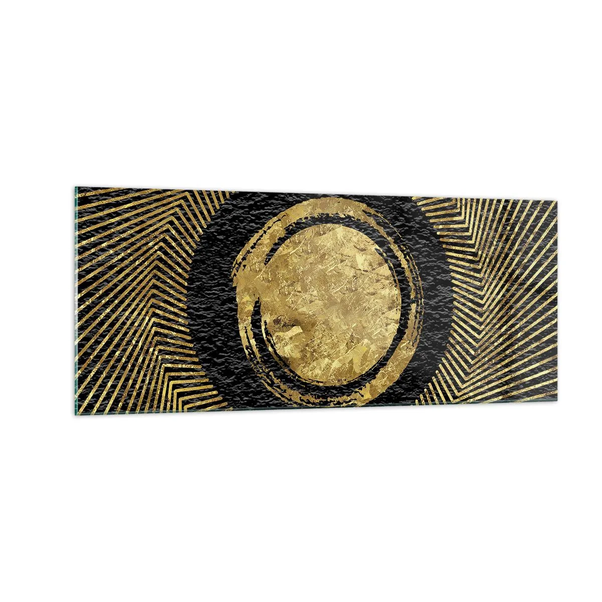 Obraz na skle - Glamour - 100x40 cm