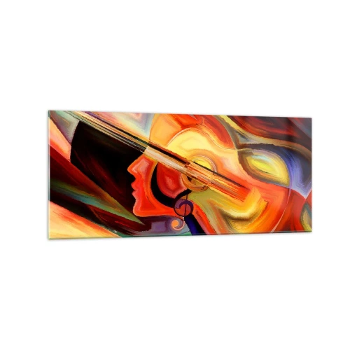 Obraz na skle - Všetko je v poriadku - 120x50 cm