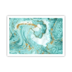 Plagát - Pod veľkou vlnou z epochy Edo - 100x70 cm