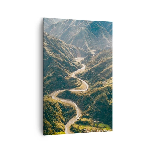 Obraz na plátne - Priamo zo srdca hôr - 80x120 cm