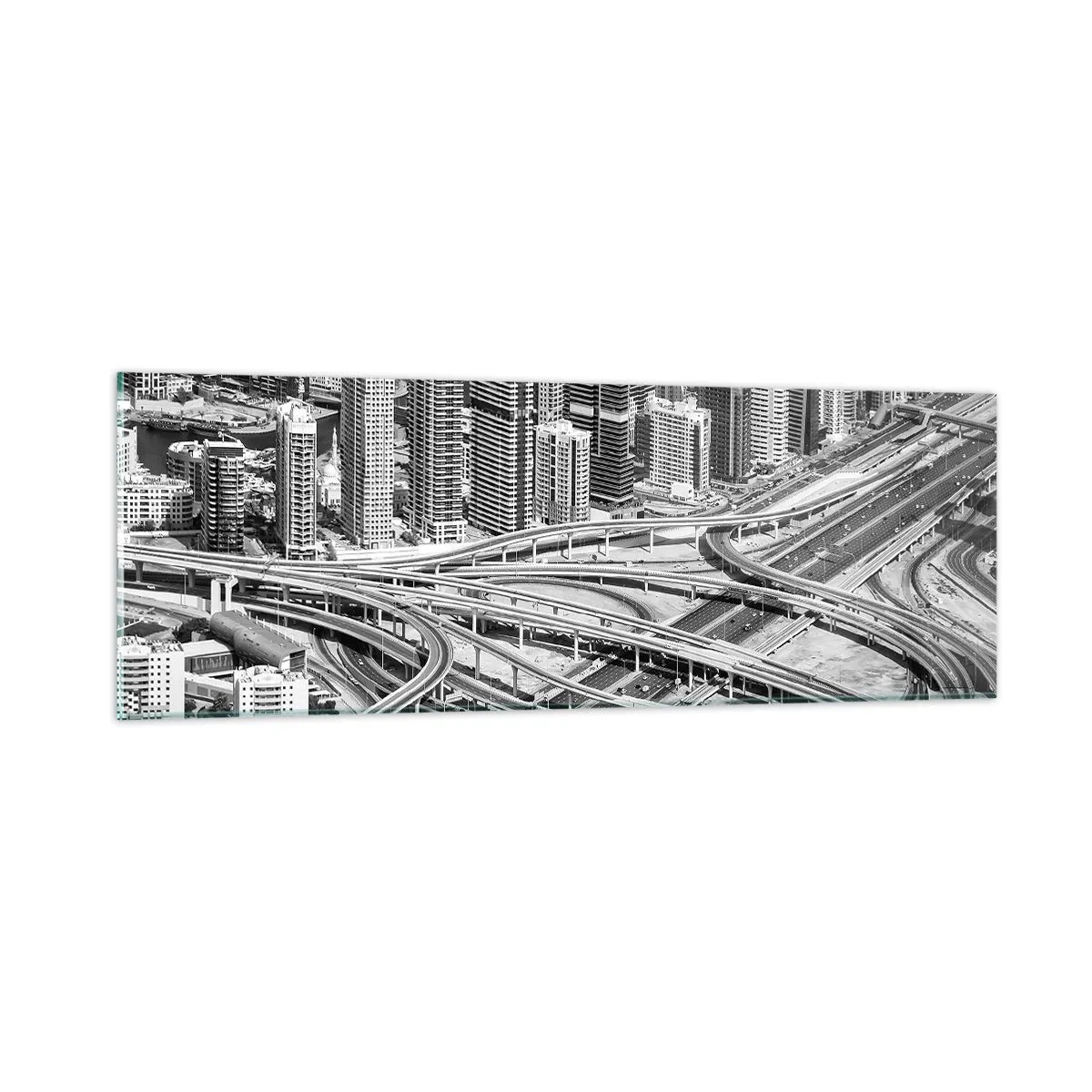 Obraz na skle - Dubaj – neskutočné mesto - 90x30 cm
