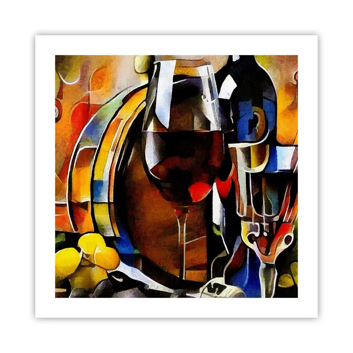 Plagát - Aj svet dostáva farby - 50x50 cm