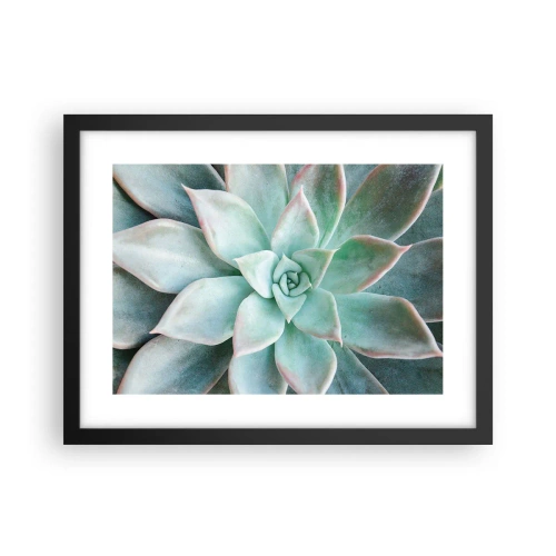 Plagát v čiernom ráme - Srdce púšte - 40x30 cm