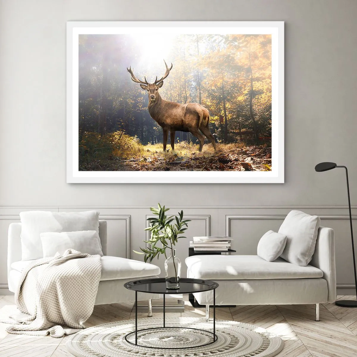 Plagát v bielom ráme - Plné dôstojnosti - 70x50 cm