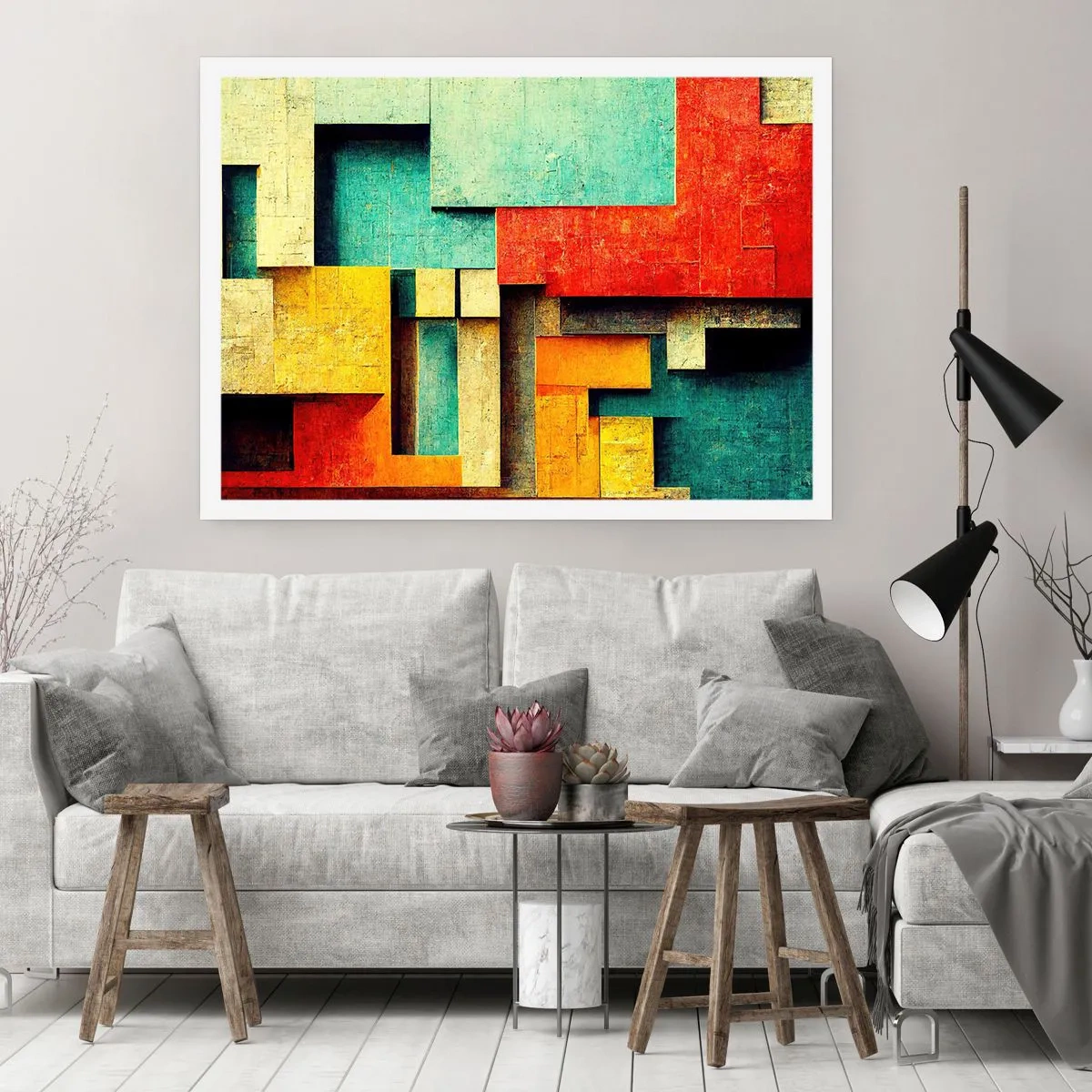 Plagát - Festival pravých uhlov - 40x30 cm