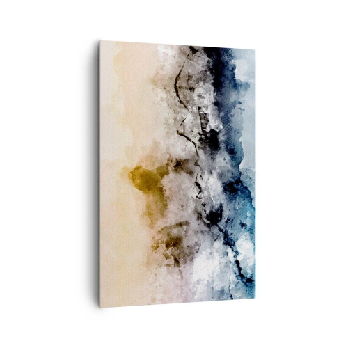 Obraz na plátne - Ponorené do mračná hmly - 80x120 cm