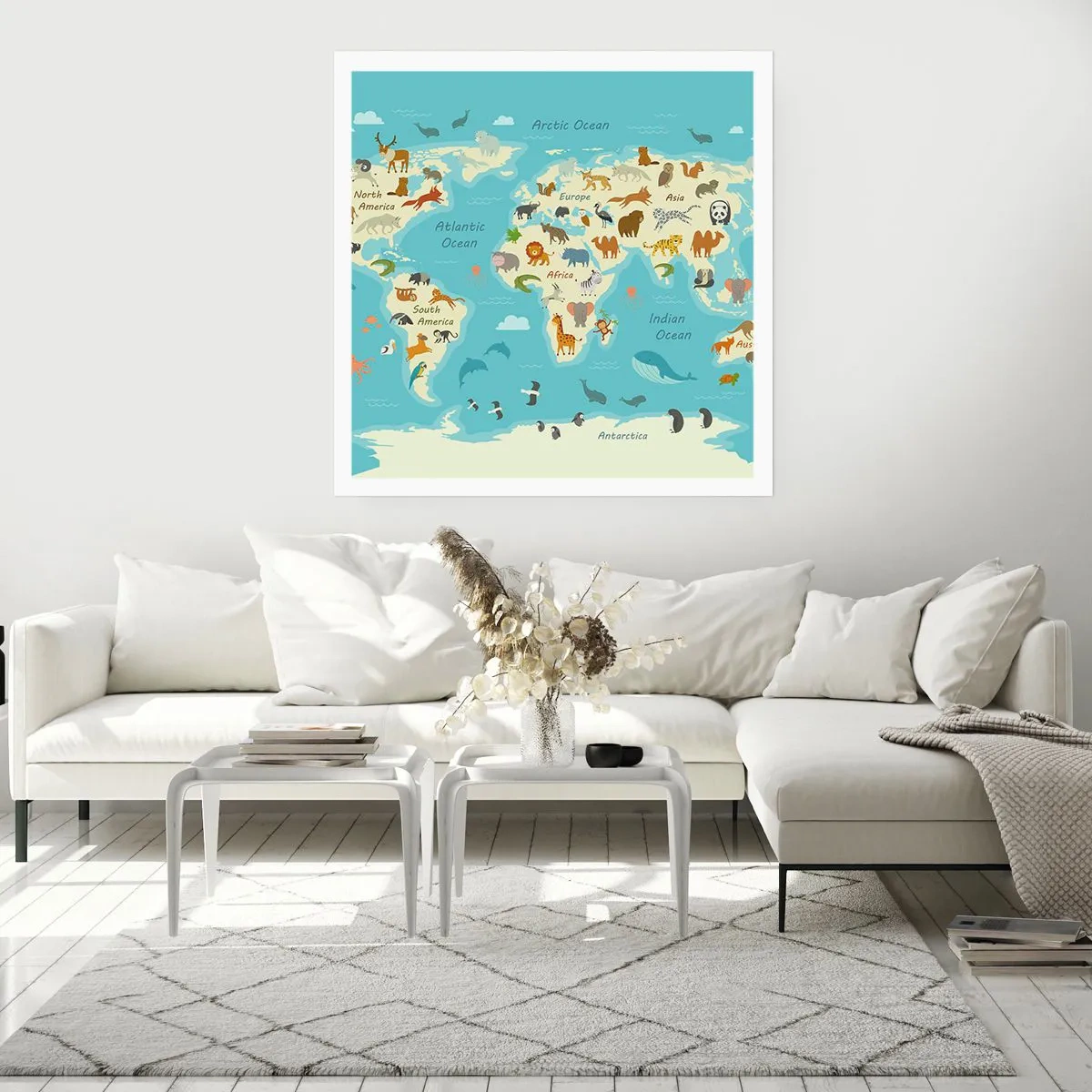 Plagát - Dobrí susedia - 30x30 cm