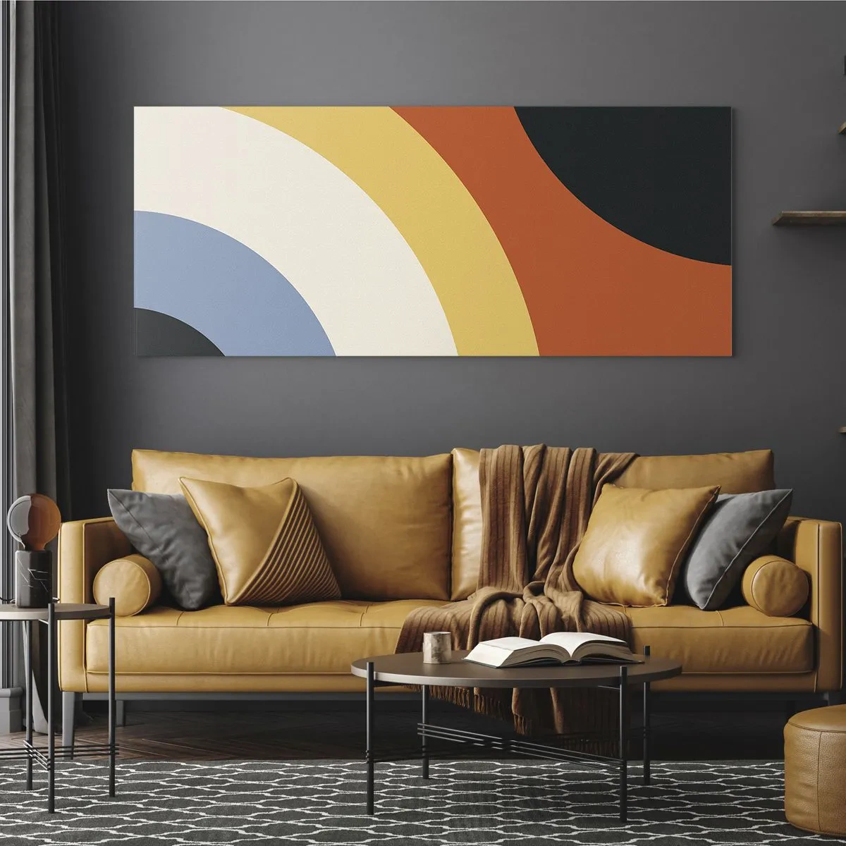 Obraz na skle - K sebe samému - 90x30 cm