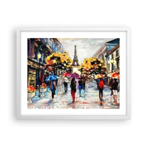 Plagát v bielom ráme - Na jeseň obzvlášť krásny - 50x40 cm