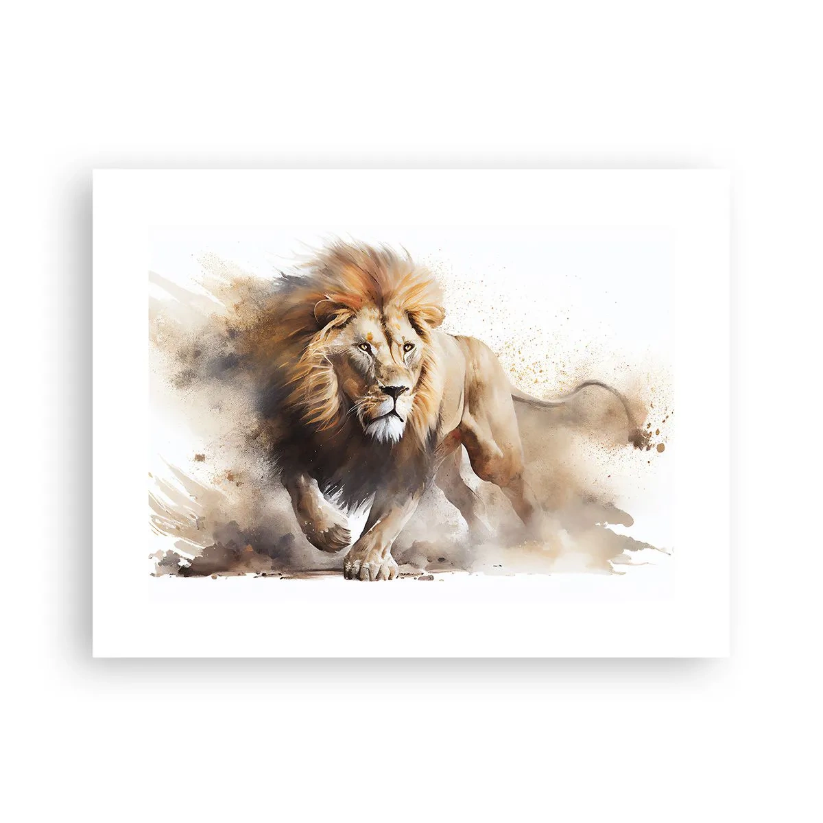 Plagát - Kráľ sa pohol - 40x30 cm