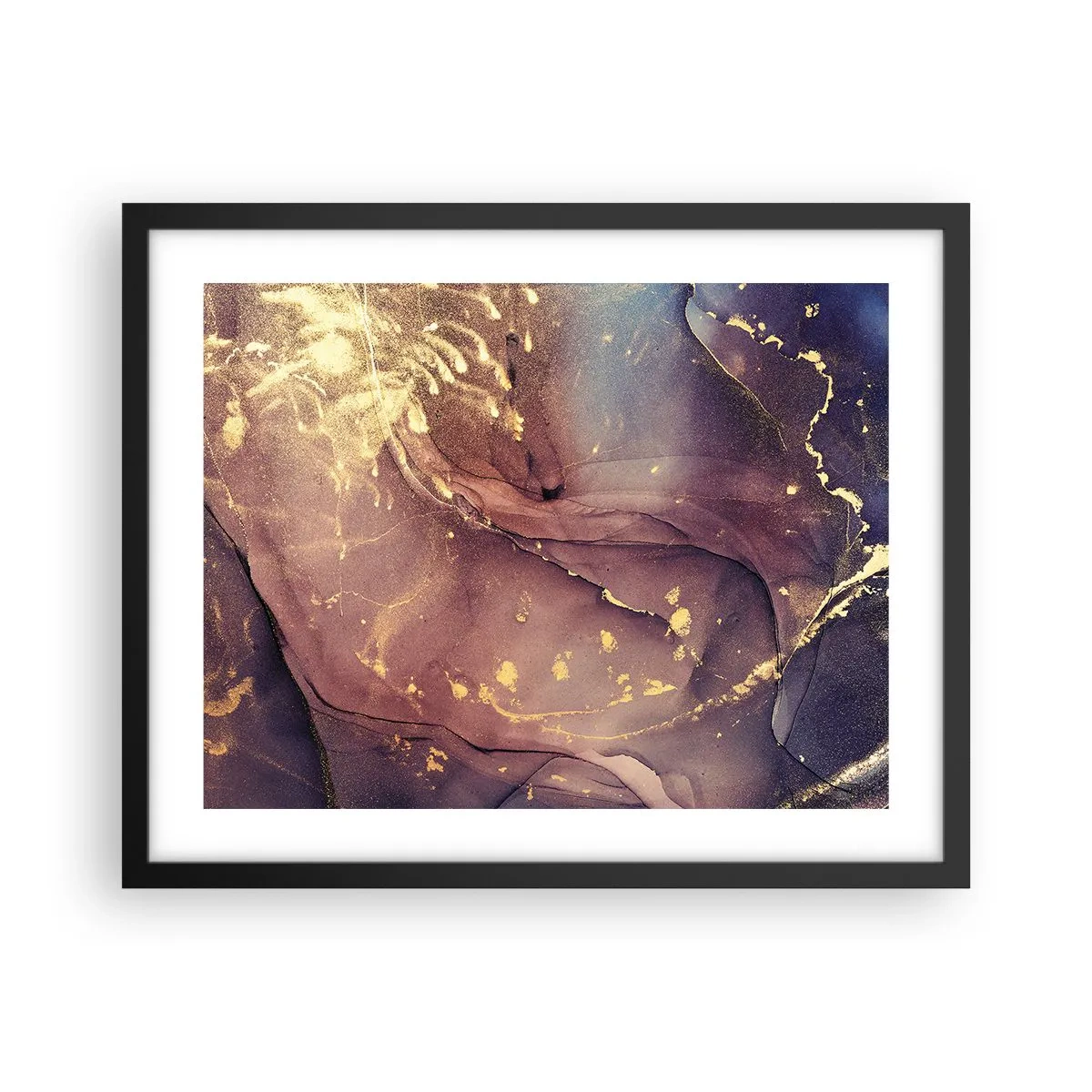 Plagát v čiernom ráme - Hmota a duch - 50x40 cm