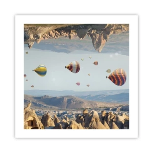 Plagát - Tu je možné všetko - 50x50 cm