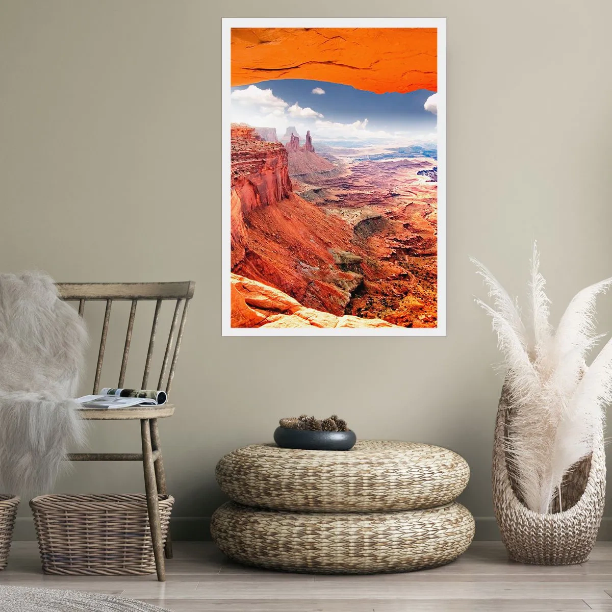 Plagát - Vytesané samotnou prírodou - 50x70 cm