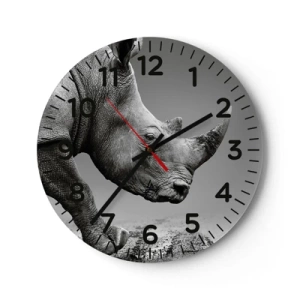 Nástenné hodiny - Nezastaviteľná sila - 30x30 cm