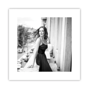 Plagát - Určite Parížanka - 30x30 cm