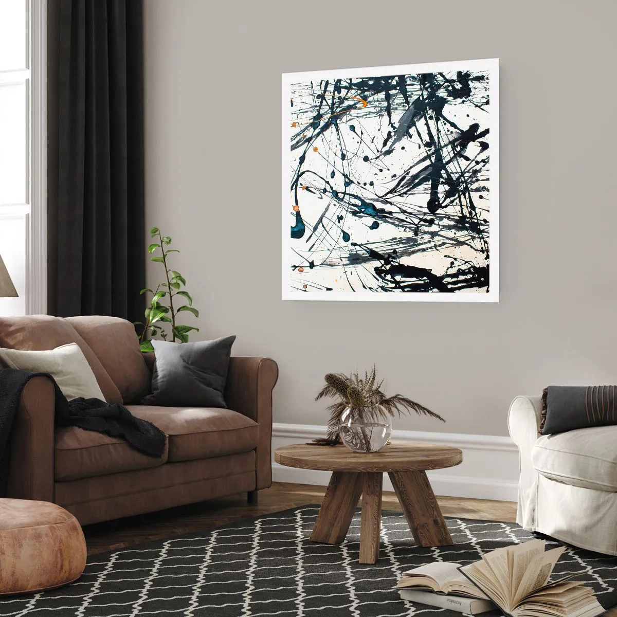 Plagát - So zmyslom alebo bez zmyslu? - 50x50 cm