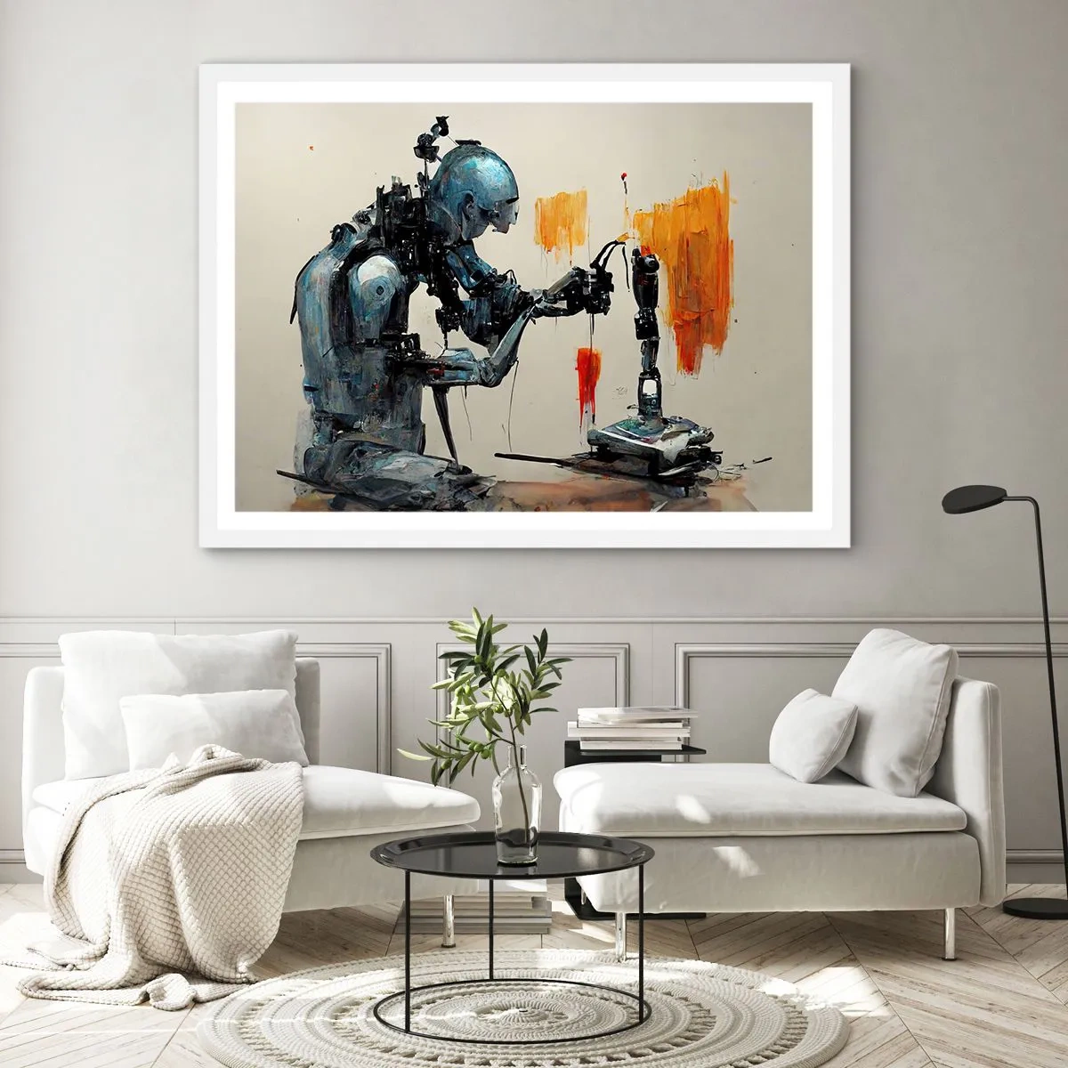 Plagát v bielom ráme - Už zajtra… - 40x30 cm