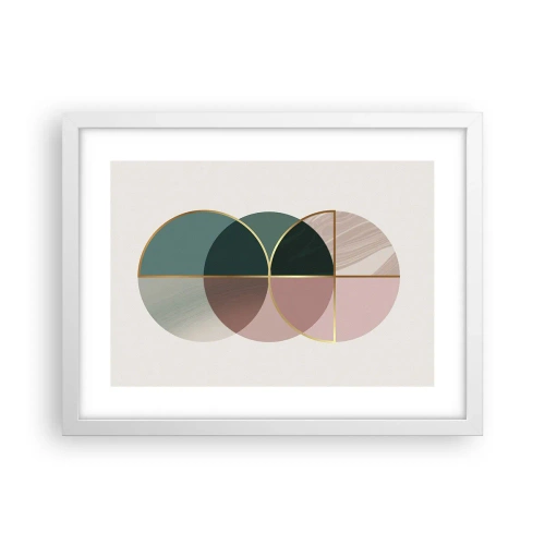 Plagát v bielom ráme - Kolesá… - 40x30 cm