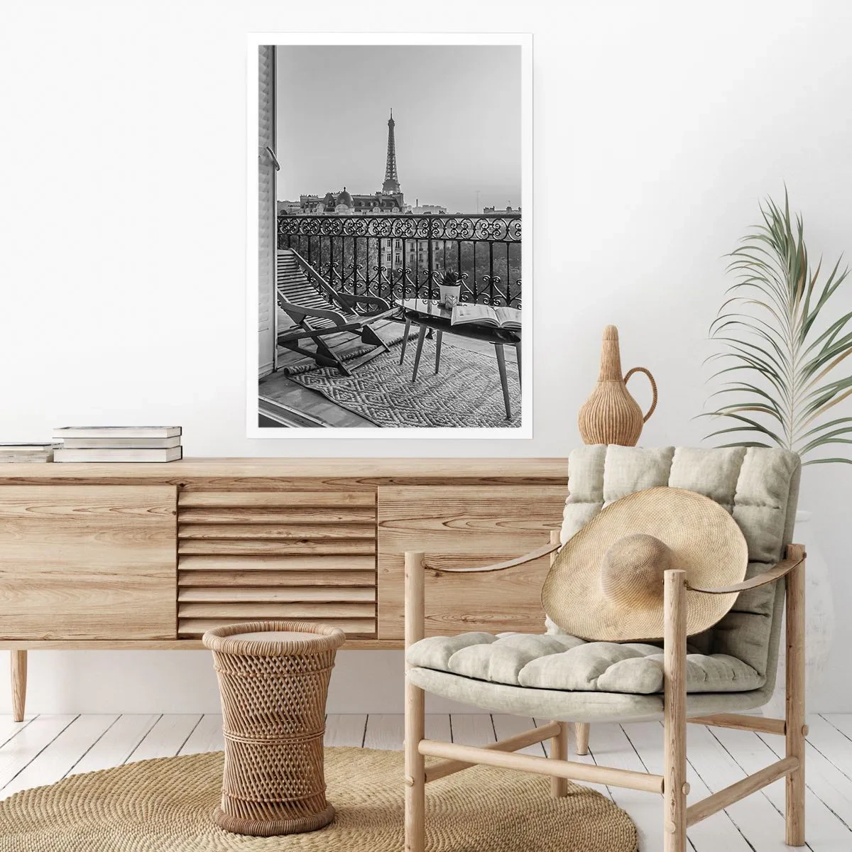 Plagát - Parížske popoludnie - 30x40 cm