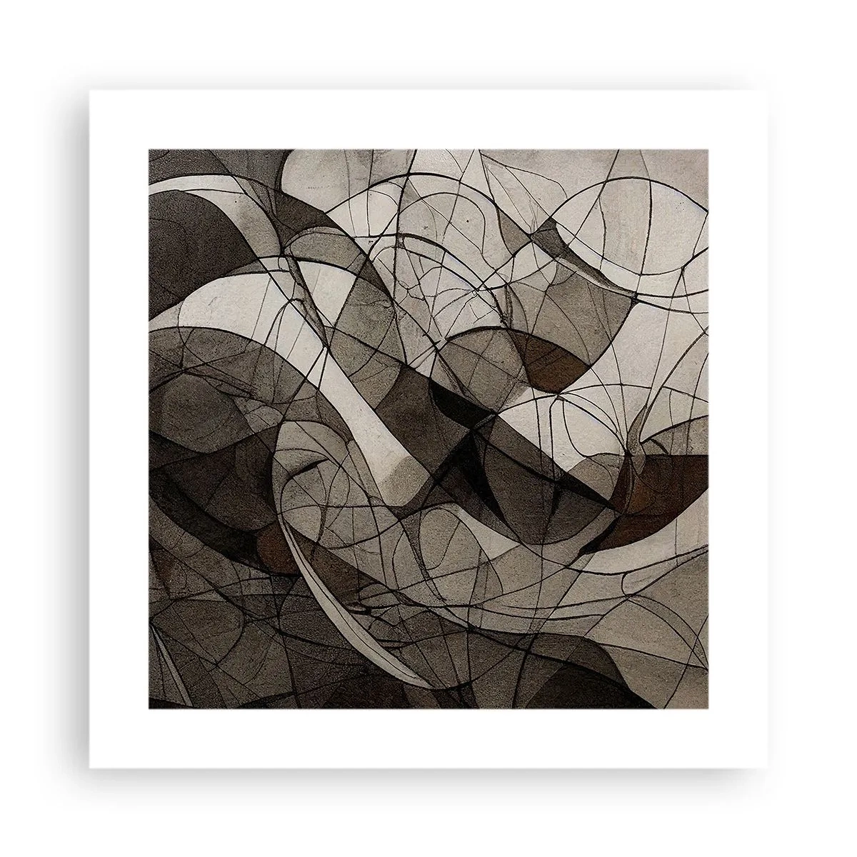 Plagát - Obeh farieb Zeme - 40x40 cm