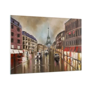 Obraz na skle - Počíta sa iba ona - 100x70 cm