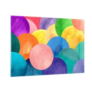 Obraz na skle - Pôvodná plnosť života - 100x70 cm