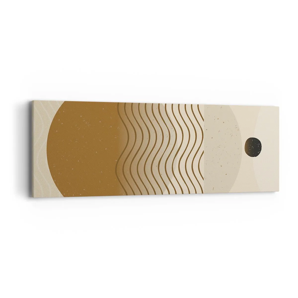 Obraz na plátne - O pôvode geometrických obrazcov - 90x30 cm