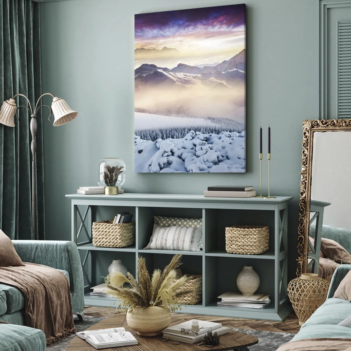 Obraz na plátne - Sila a čistota prírody - 50x70 cm
