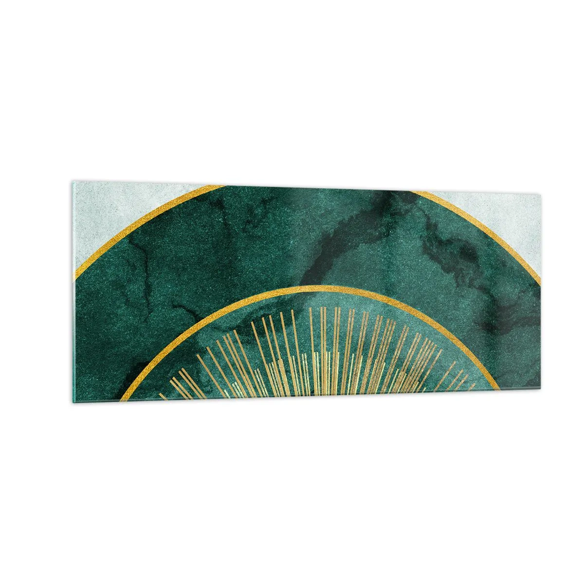 Obraz na skle - Iná slnečná sústava - 100x40 cm